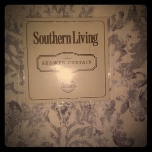 Southern Living designer shower curtain